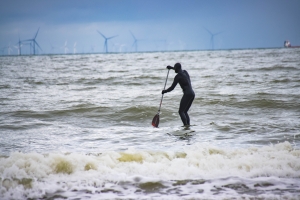 Paddle en mer